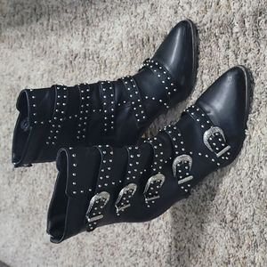 Milwaukee performance woman's biker boots.